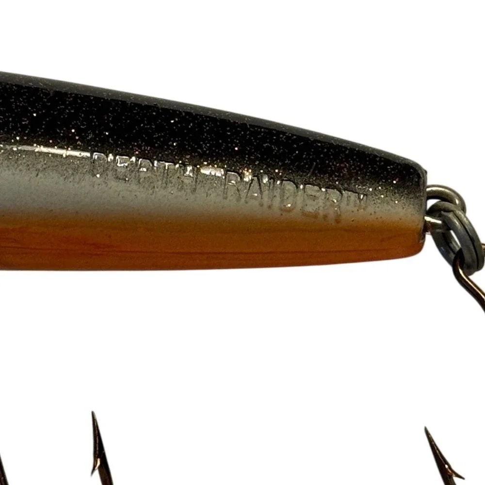Joe‎ Bucher Outdoors Depth Raider Crankbait Fishing Lure Black Orange Silver 6in